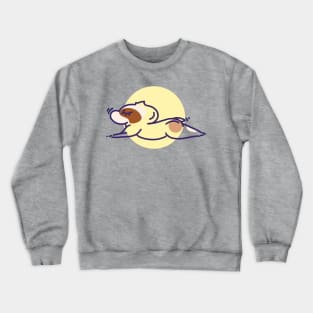 Cute Racoon Animal Yoga #3 Round Edition Crewneck Sweatshirt